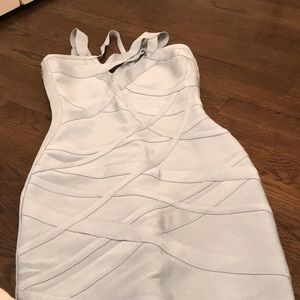 Baby Blue Bandage Dress